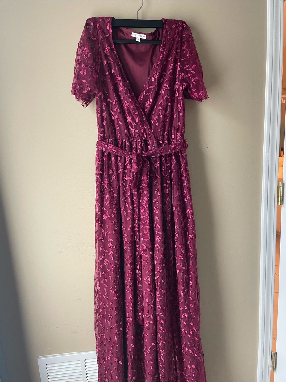 Baltic Born Floral Wrap Maxi Dress